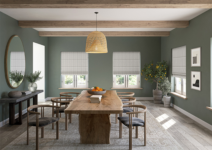 Jaipur, Meteorite - Twist&Fit Roman Blind - Image 8